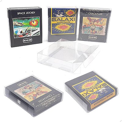 Games-7 (0,20mm) Caixa Protetora para Cartucho Loose Atari 2600 (25un)