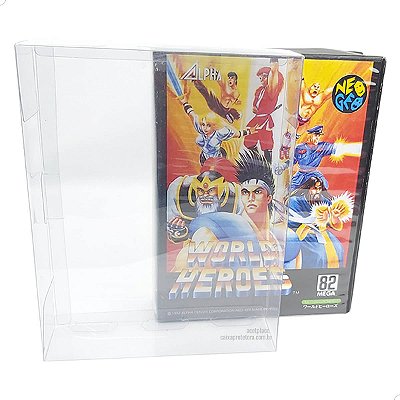 Games-17 (0,20mm) Caixa Protetora para Caixabox Case Neo Geo AES Snaplock Shockbox (10un)