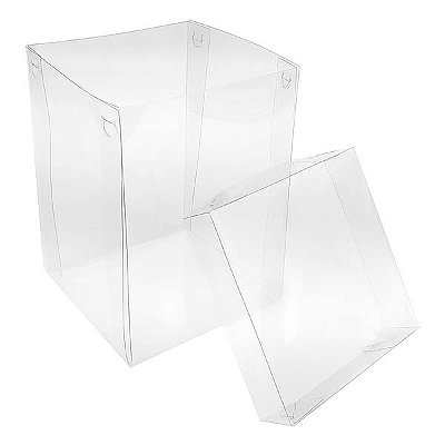 Caixa de Acetato PMB-9 Plástico (8.5x8.5x12 cm) (25un) Embalagem de Acetato