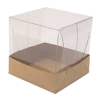 Caixa de Acetato PMB-4 Kraft (5 cm) (25un) Caixa para Embalagem