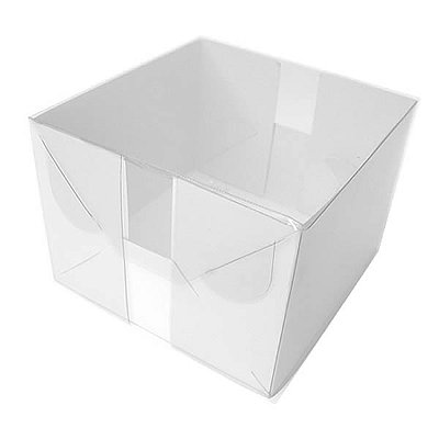 Caixa de Acetato TRP-33 (10x10x7 cm) (25un) Caixa para Embalagem Acetato e Papel