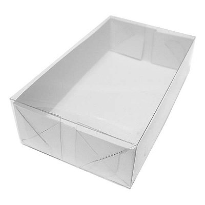 Caixa de Acetato TRP-30 (21x15x7.5 cm) (25un) Embalagens de Plástico Acetato e Papel