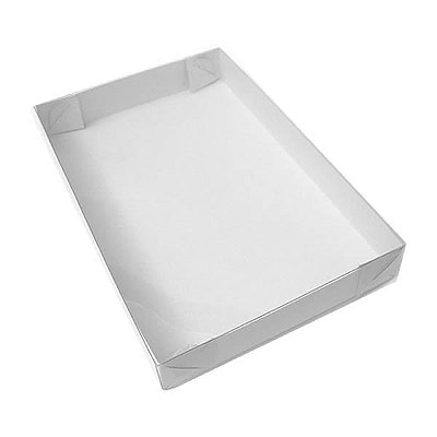 Caixa de Acetato TRP-2 (19x13x2.5 cm) (25un) Embalagem de Acetato e Papel