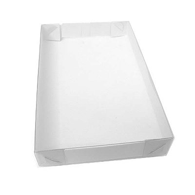 Caixa de Acetato TRP-54 (11x5x2 cm) (10un) Embalagem de Plástico Acetato e Papel