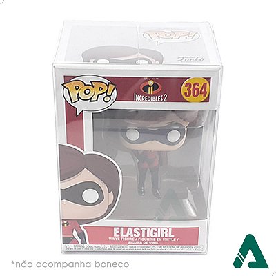 Case Protetor Funko Pop 10cm Boneco Funko Pop Coleção KIT 100un Embalagem Funkopop-1 (0,20mm)