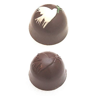 Forma para Chocolate com Silicone Trufa da Paz 45g cod. 960 BWB
