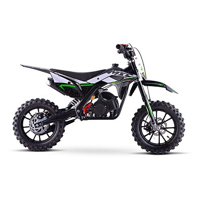 Mini Moto Ferinha 49cc Sem Partida Elétrica Verde
