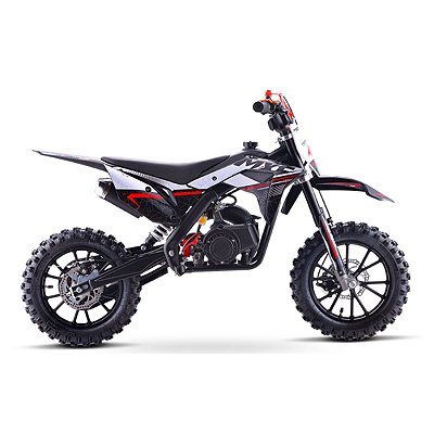 Mini Moto Ferinha 49cc Sem Partida Elétrica Vermelha