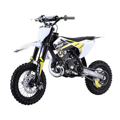 Mini Moto MXF 50cc TS 2 Tempos Motocross Amarela