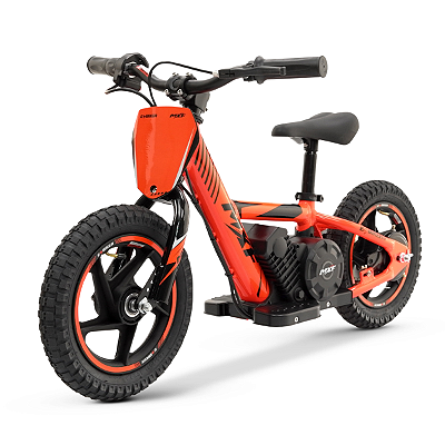 Bicicleta Elétrica Infantil E-biker Mxf Aro 12 Laranja (Sob Encomenda 15 dias)