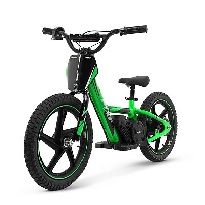 Bicicleta Elétrica Infantil E-Biker MXF Aro 16 Verde