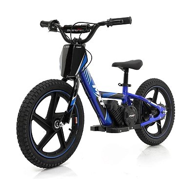 Bicicleta Elétrica Infantil E-Biker MXF Aro 16 Azul