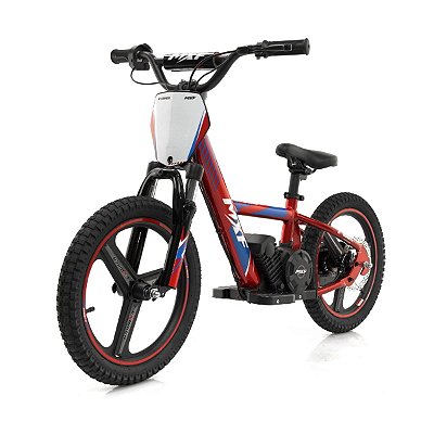 Bicicleta Elétrica Infantil E-Biker MXF Aro 16 PRO Vermelha