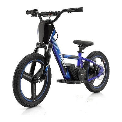 Bicicleta Elétrica Infantil E-Biker MXF Aro 16 PRO Azul