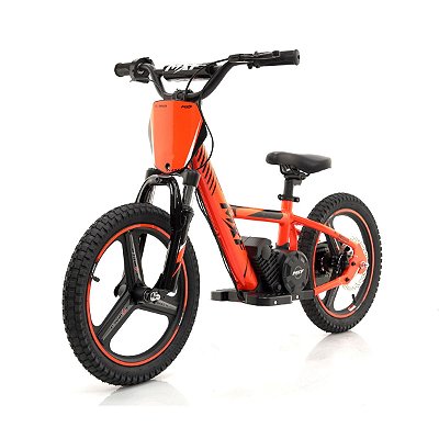 Bicicleta Elétrica Infantil E-Biker MXF Aro 16 PRO Laranja