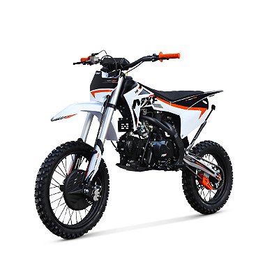Moto Mxf Pro Racing 140RR Com Partida 4 Tempos Laranja