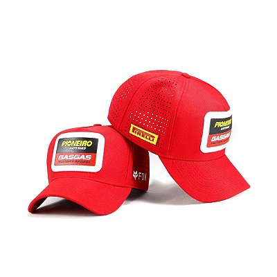 Boné Gas Gas Vermelho Tamanho Unico