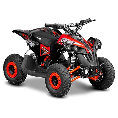 Quadriciclo Elétrico Infantil MXF Thor Electric 1000W Off-Road Vermelho