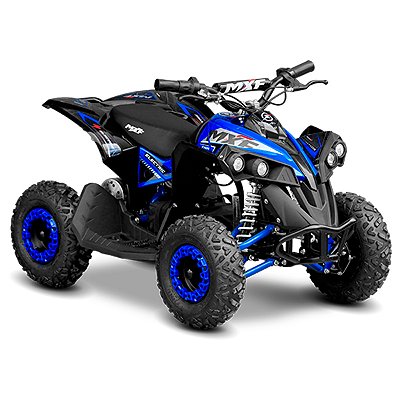 Quadriciclo Elétrico Infantil MXF Thor Electric 1000W Off-Road Azul