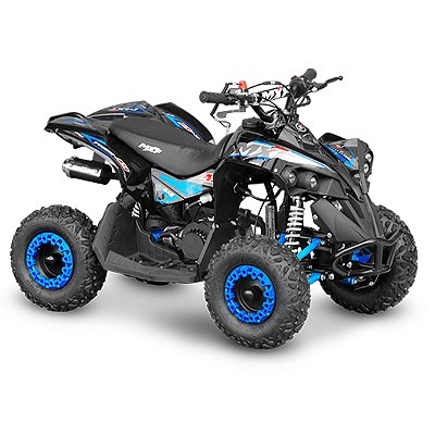 Quadriciclo Infantil MXF Thor 49 49cc Off-Road Azul