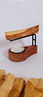 Incensário - Queimador Palo Santo Kit