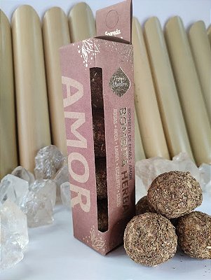 Bombitas de Defumação Sagrada Madre Herbal - Amor