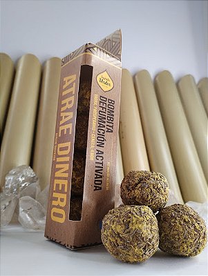 Bombitas de Defumação Sagrada Madre - Atrae Dinheiro