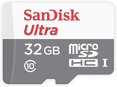 SanDisk Ultra 32GB Cartão de Memória UHS-I Micro SDHC com Adaptador