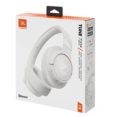 Fone de Ouvido JBL Tune 720BT Bluetooth 5.3 - Som de Alta Qualidade e Conforto