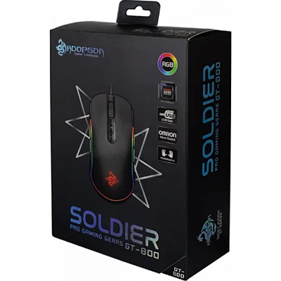 Mouse Gamer Hoopson Soldier GT-800 RGB