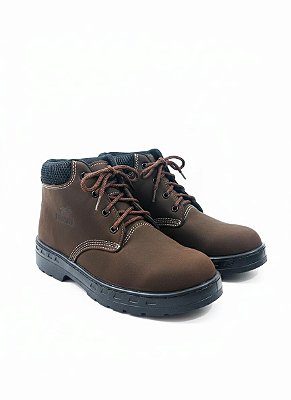 Botina de Cadarço Nobuck Bravante