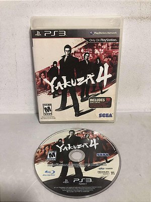 Yakuza 4 Sem Manual Americano PS3