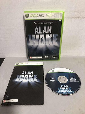 COM DETALHES - Alan Wake Nacional Xbox 360