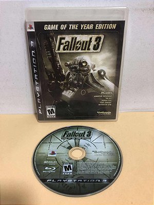 Fallout 3 Game of The Year Sem Manual Americano PS3