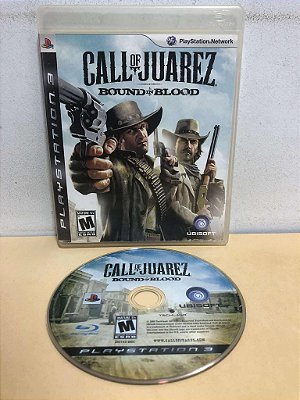 COM DETALHES - Call of Juarez Bound in Blood Sem Manual Americano PS3