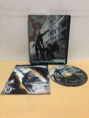 Steelbook Metal Gear Rising Americano PS3