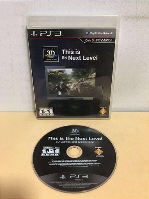 3D Logo And Demo Disc Americano PS3