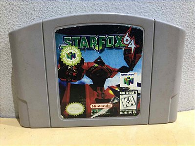 RELABEL - Star Fox 64 Americano Nintendo 64