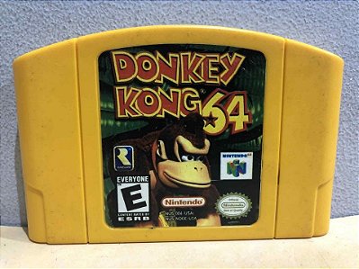 RELABEL - Donkey Kong 64 Americano Nintendo 64