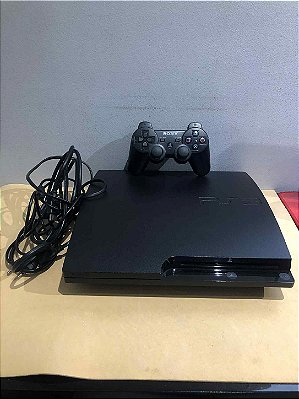 Console PS3 Slim Preto 160GB 120v