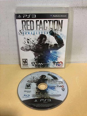 Red Faction Armageddon Sem Manual Americano PS3