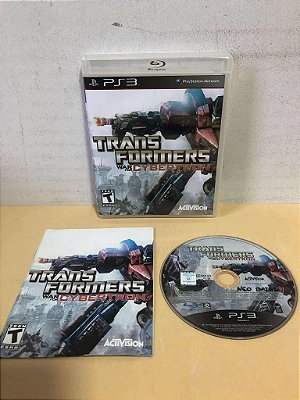 REIMPRESSO - Transformers War for Cybertron Americano PS3