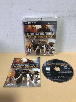 Transformers Fall of Cybertron Americano PS3
