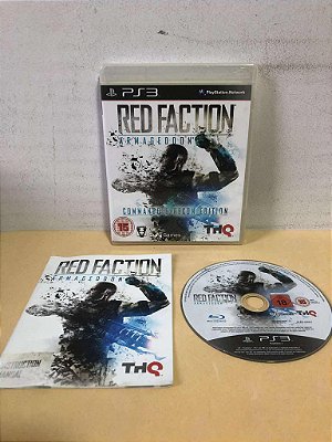 Red Faction Armageddon Commando e Recon Edition com Luva Europeu PS3