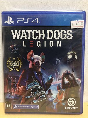 Watch Dogs Legion LACRADO Nacional PS4