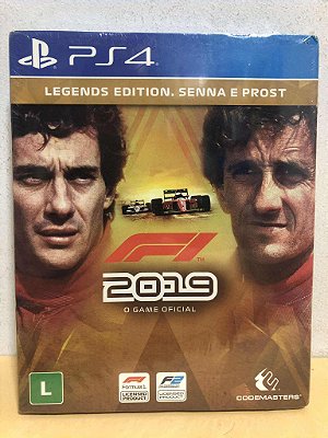F1 2019 Legends Edition Senna e Prost LACRADO Nacional PS4