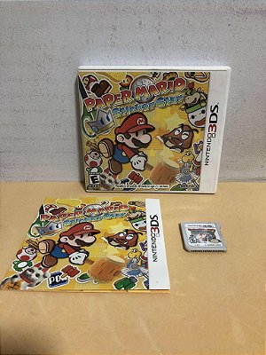 Paper Mario Sticker Star Americano 3DS
