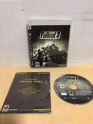 COM DETALHES - Fallout 3 Americano PS3