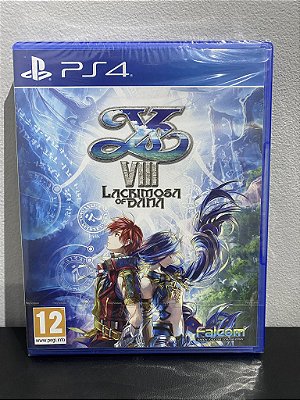 Ys VIII Lacrimosa of Dana Europeu LACRADO PS4