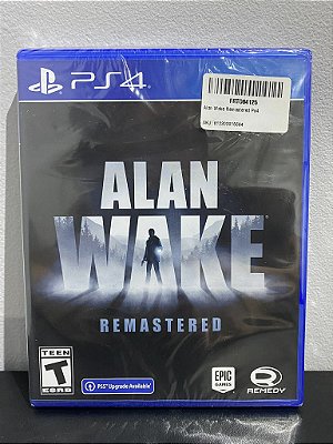 Alan Wake Remastered Americano LACRADO PS4
